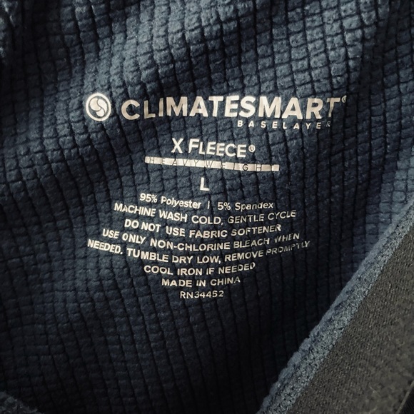 Climatesmart X Fleece Baselayer microfiber thermal bottoms L - Picture 5 of 5